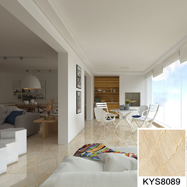 宅男视频APP在线观看陶大理石瓷磚土耳其淺灰白KYS8089瓷磚客廳效果圖