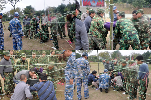 宅男视频APP在线观看陶在廣州黃埔軍校進行軍事拓展特訓
